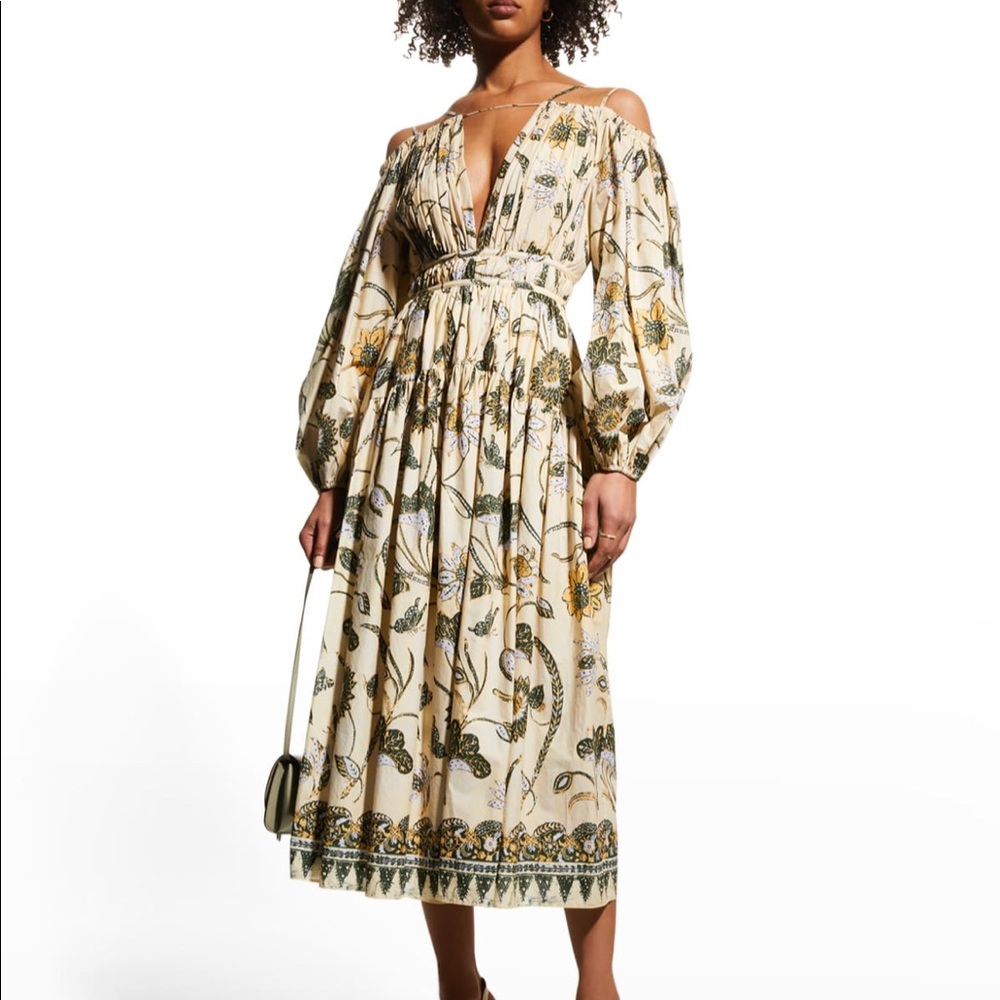 Ulla Johnson Tahlia Dress in Lemonbalm